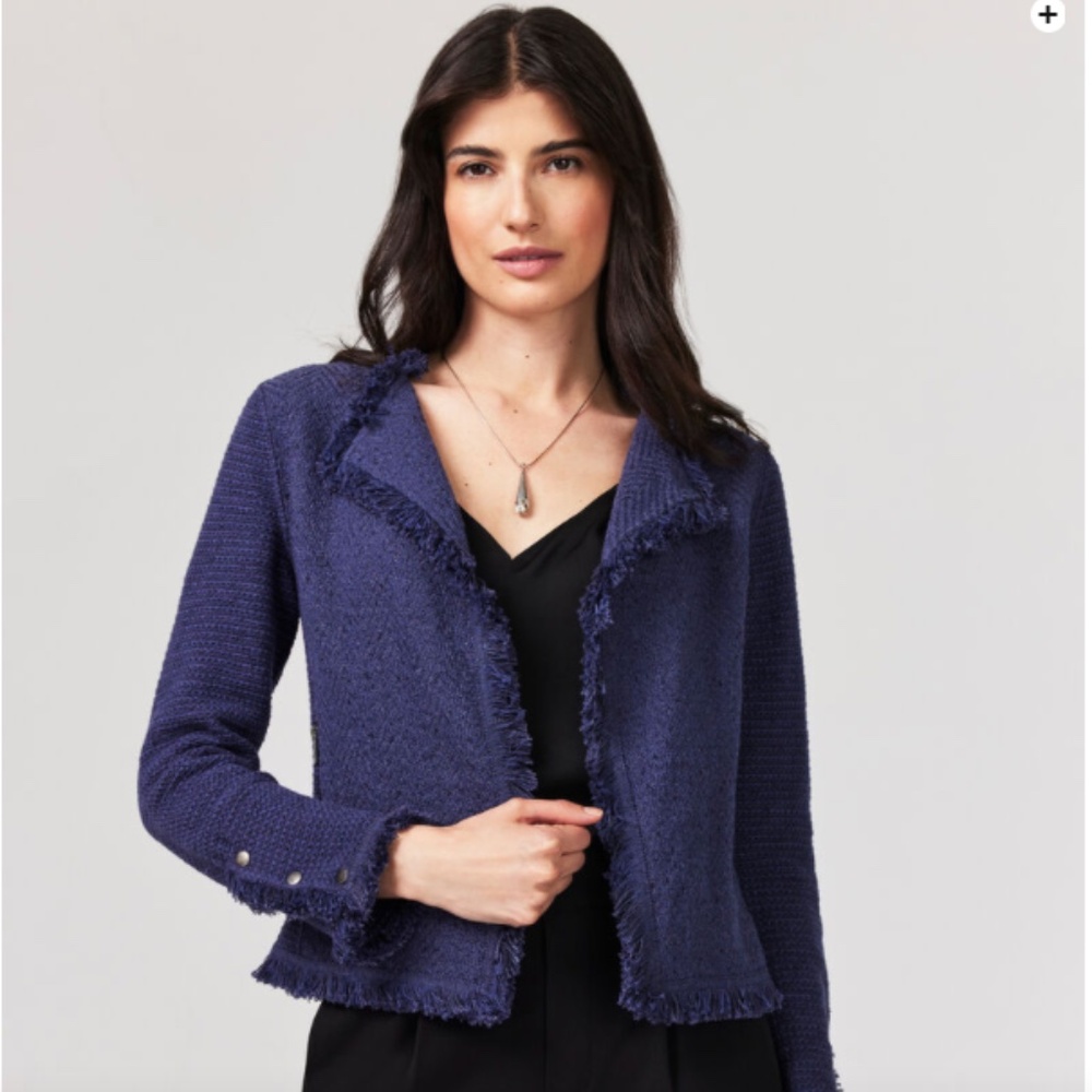 NWT Nic + Zoe  Open front Lady jacket